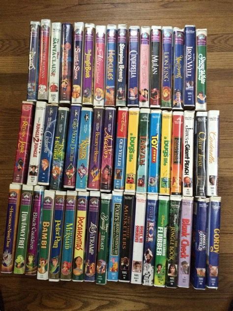 Huge Lot Of 51 Disney VHS Movies | #1787822957