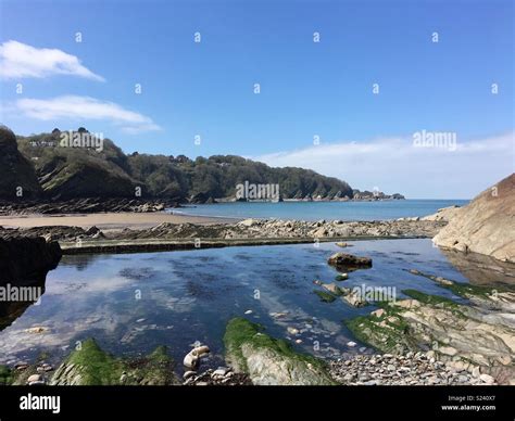 Combe martin beach hi-res stock photography and images - Alamy