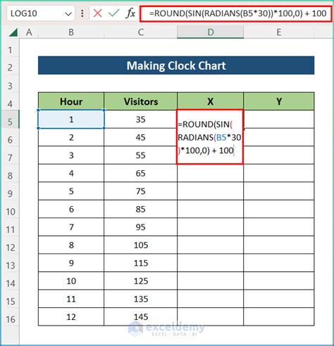 How to Make a Clock Chart in Excel (with Easy Steps) - ExcelDemy