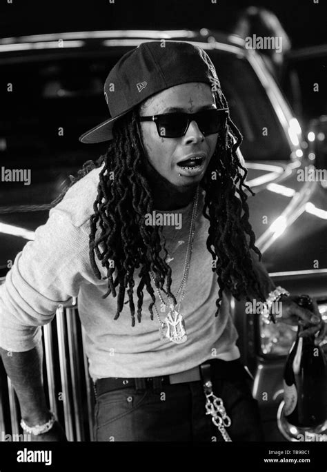 Lil wayne where Black and White Stock Photos & Images - Alamy