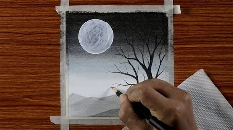 Dark Landscape Drawings Pencil