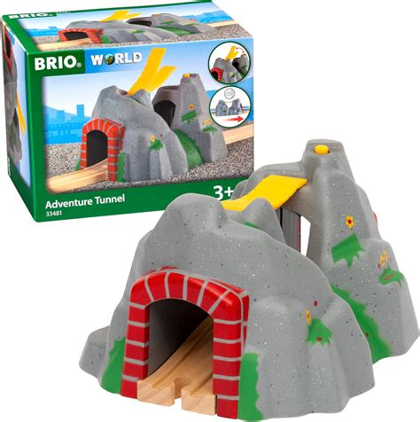 BRIO World Adventure Tunnel Train Set Accessories for Kids Age 3 Years Up – Compatible with all ...