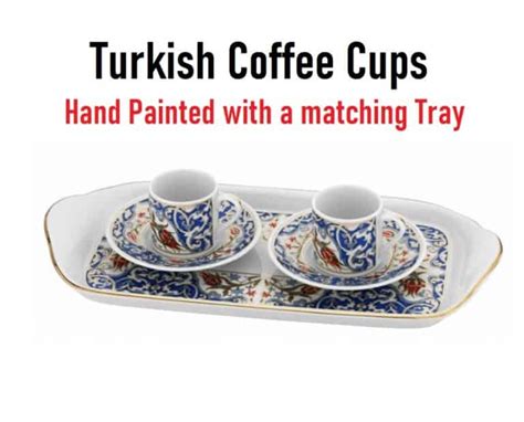 Turkish Coffee cups | Gold | Set of 2