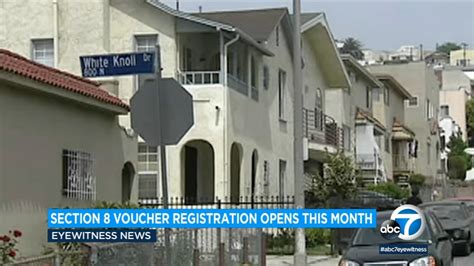 Los Angeles housing authority to open Section 8 waiting list lottery for first time in 5 years ...