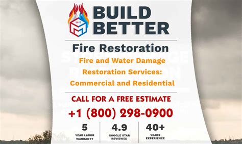 Fire and Water Damage Restoration Services