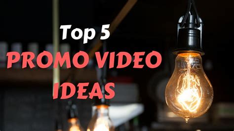 Promo Video Ideas - Top 5 Best Promo Videos For Businesses - YouTube