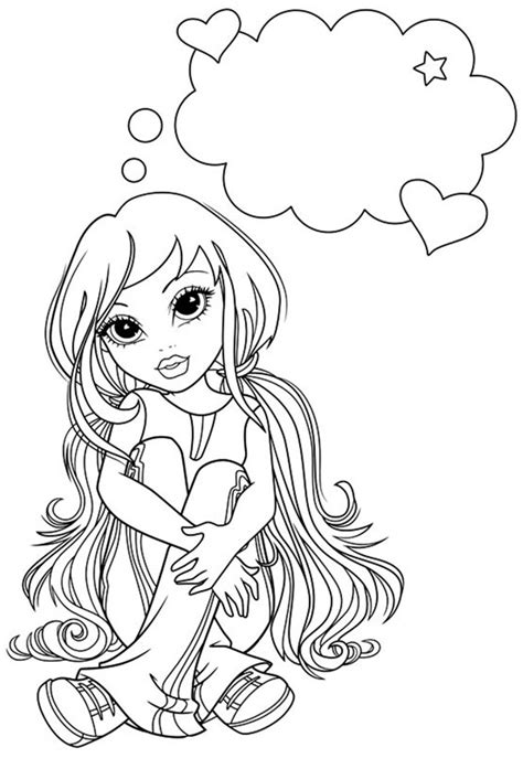 Moxie Girlz Coloring Pages (1) - Coloringkids.org