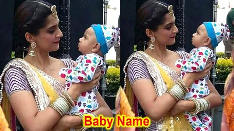 Sonam Kapoor Disclosed her First Baby Name and Delivery Details - YouTube