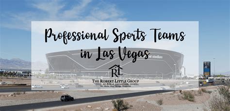 Professional Sports Teams in Las Vegas: A Brief Overview