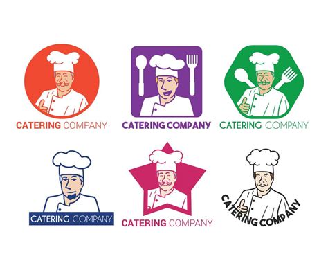 Catering Chef Logo Template Vectors Vector Art & Graphics | freevector.com