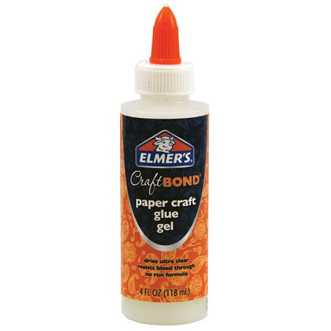 Elmer's Craft Bond Paper Craft Glue Gel, 4 oz. - Walmart.com - Walmart.com