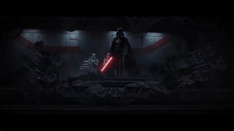 Darth Vader's rage Star Wars Rogue One Ending scene - YouTube