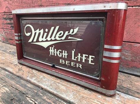 Miller High Life Beer Neon Sign - Breweriana Aficionado