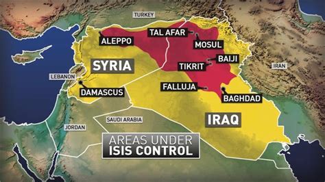 ISIS Map Iraq Syria – Outside the Beltway