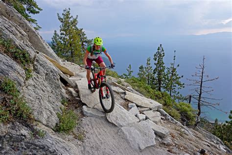 Biking the Tahoe Rim Trail