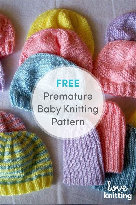 FREE Premature Baby Knitting Pattern! Why not challenge yourself to trying the five different ...