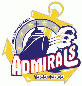 Norfolk Admirals Anniversary Logo - American Hockey League (AHL ...