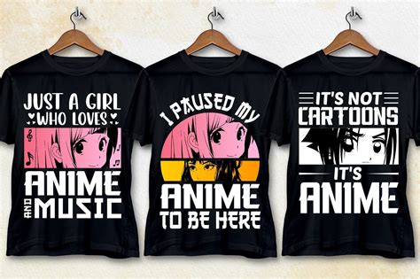 Anime Lover T-Shirt Design Graphic by T-Shirt Design Bundle · Creative ...