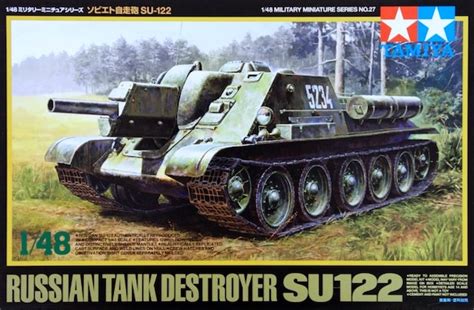 Tamiya Su-122 Russian Tank Destroyer 1:48