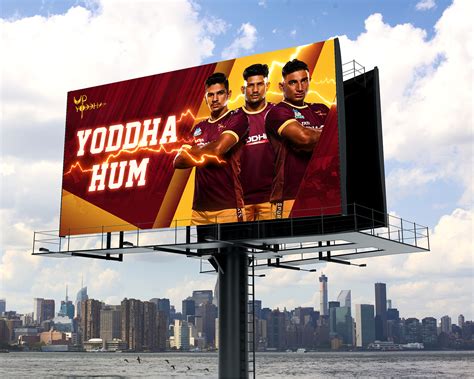 Sports Branding | Up Yoddha on Behance