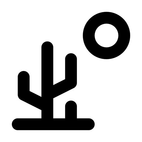 Desert icon. Free download transparent .PNG | Creazilla