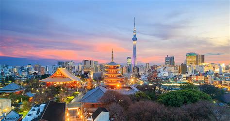 Japan tokyo, skyline, clouds, sunset, buildings, City, HD wallpaper ...