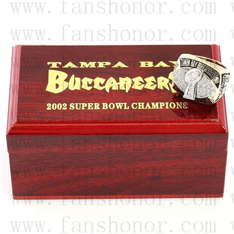 Customized Tampa Bay Buccaneers NFL 2002 Super Bowl XXXVII Championship Ring | Championship ...