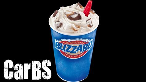 CarBS - Dairy Queen Reese's Peanut Butter Cup Blizzard - YouTube