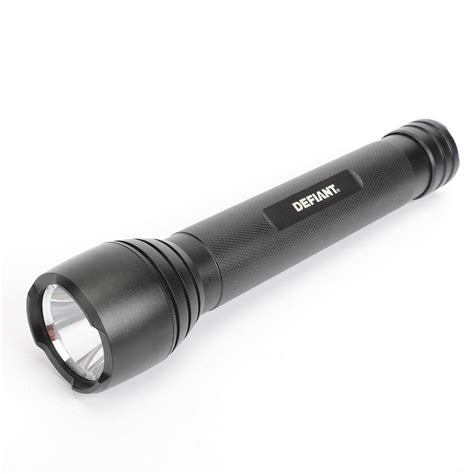 Defiant 500 Lumens LED Aluminum Flashlight 99782 - The Home Depot