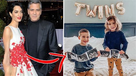 Lovely photo of George & Amal Clooney 5-year-old twins - YouTube