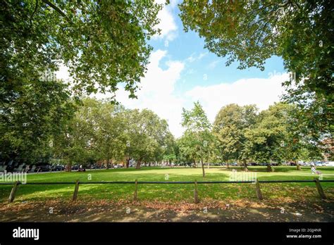 London, September 2021: Parsons Green in south west London Stock Photo ...