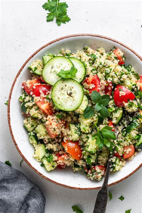 Quinoa "Tabbouleh" Salad {High-Protein Vegan Lunch} - Simply Quinoa