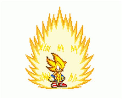 Sonic The Hedgehog Super Sonic Pixel Art GIF | GIFDB.com