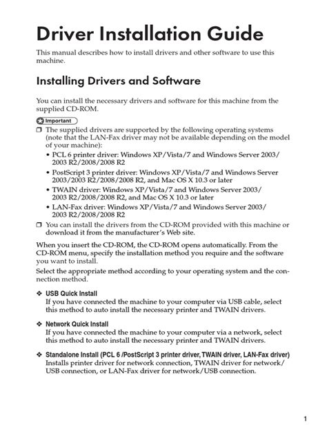 Driver Installation Guide: Installing Drivers and Software | Device Driver | Installation ...