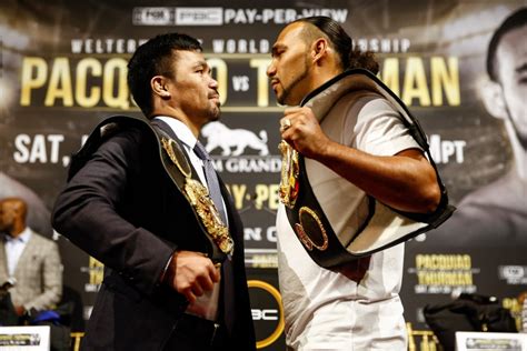 Manny Pacquiao vs. Keith Thurman: Passing of the Torch?