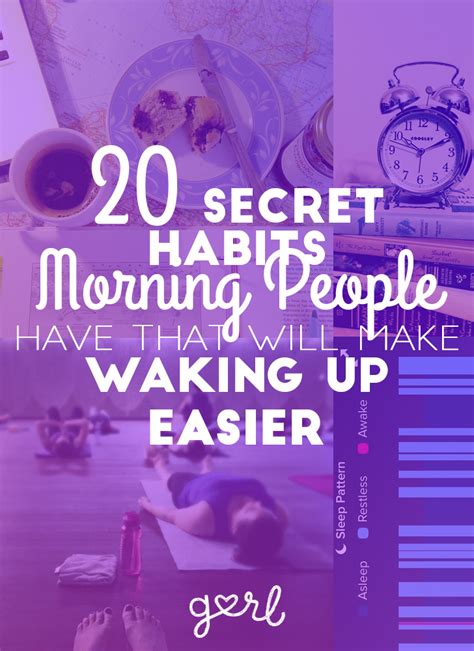 20 Secret Habits Morning People Have That Make It Easier To Wake Up ...