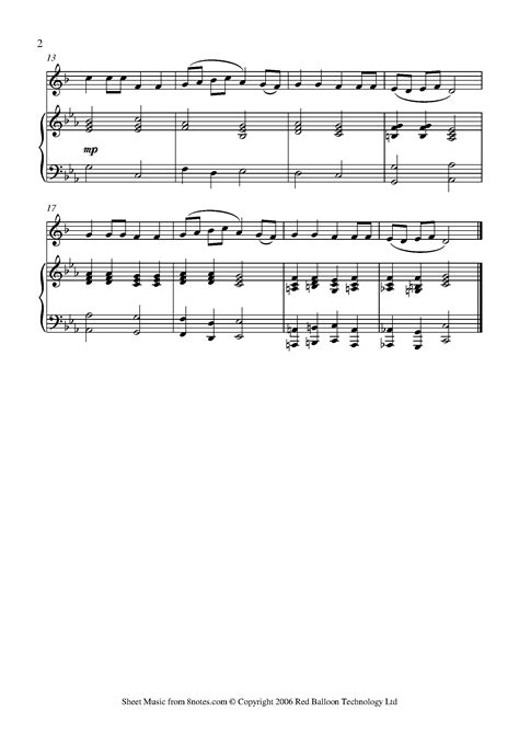 Hatikvah (Israeli National Anthem) Sheet music for Clarinet - 8notes.com