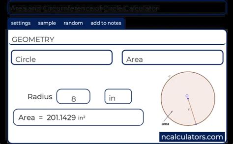 Circle Calculator