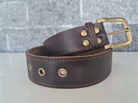 Men's Leather Belts - Nobil Hunting