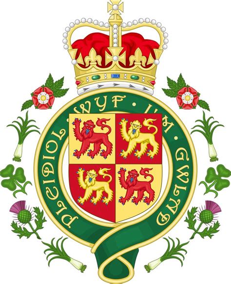 Escudo del Principado de Wales | Heraldry, Coat of arms, Wales