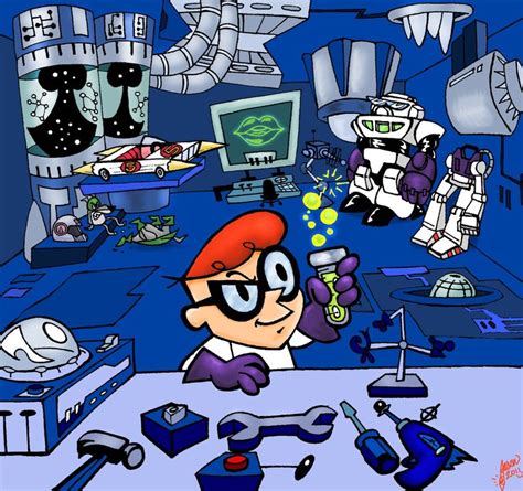 El Laboratorio de Dexter | El laboratorio de dexter, Fondo de pantalla de dibujos animados, Oso ...