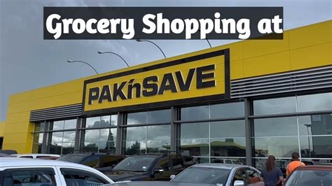 Grocery Shopping at Pak n Save Palmerston North | Life in New Zealand 🇳🇿 - YouTube