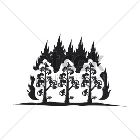 Free Wildfire Cliparts Black, Download Free Wildfire Cliparts Black png ...