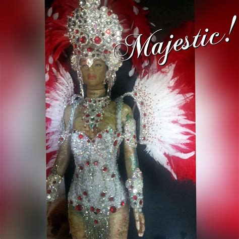 🔥Majestic Queen sparkler costume ️shipped today to the 🇺🇸🔥#rainha #diva #redhot #diamond # ...