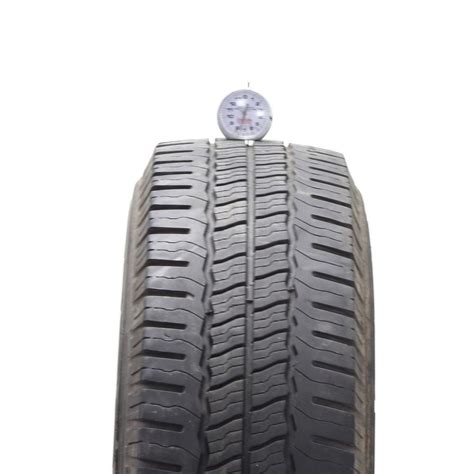 Set of (2) Used LT 225/75R16 Michelin Agilis CrossClimate 115/112R E - 7.5-9/32 | Utires