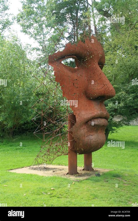 Sculpture Park Burghley House Stamford Stock Photo - Alamy