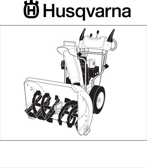 Husqvarna Snow Blower 5524ST User Guide | ManualsOnline.com