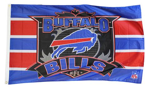 Buy Buffalo Bills - 3'x5' NFL Polyester Endzone Flag | Flagline