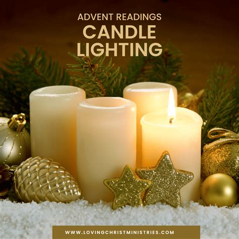 Advent Readings for Candle Lighting - Loving Christ Ministries