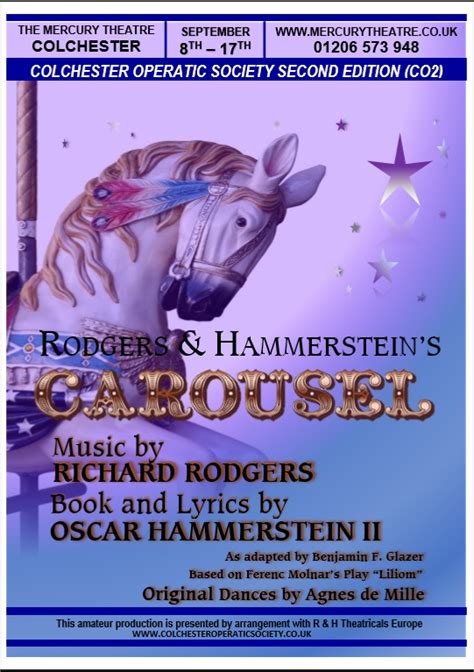 Carousel Cast list - Colchester Operatic Society